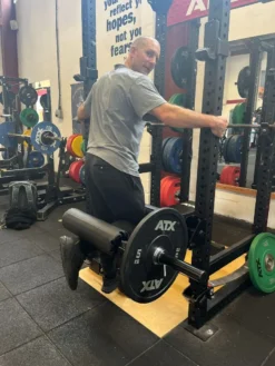 JAWS Bite-Size 2-in-1 Leg Extension / Curl Rack Attachment -Gym Equipme Sales img 0141