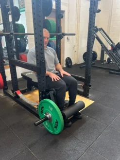 JAWS Bite-Size 2-in-1 Leg Extension / Curl Rack Attachment -Gym Equipme Sales img 0144