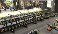 Custom Logo Pro Urethane Dumbbells Set -Gym Equipme Sales img 6001