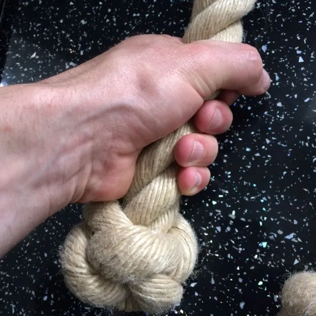 Natural Triceps Rope - 75cm 5 Natural Triceps Rope - 75cm - Image 3