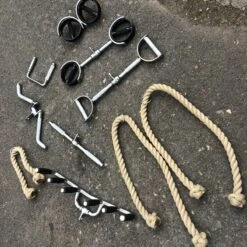 Extra Long Natural Triceps Rope - 150cm 7 Extra Long Natural Triceps Rope - 150cm -Gym Equipme Sales img 8245 1 1