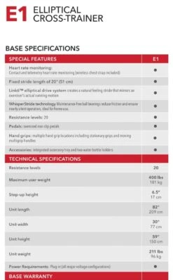 Life Fitness E1 ELLIPTICAL CROSS-TRAINER -Gym Equipme Sales img 9244