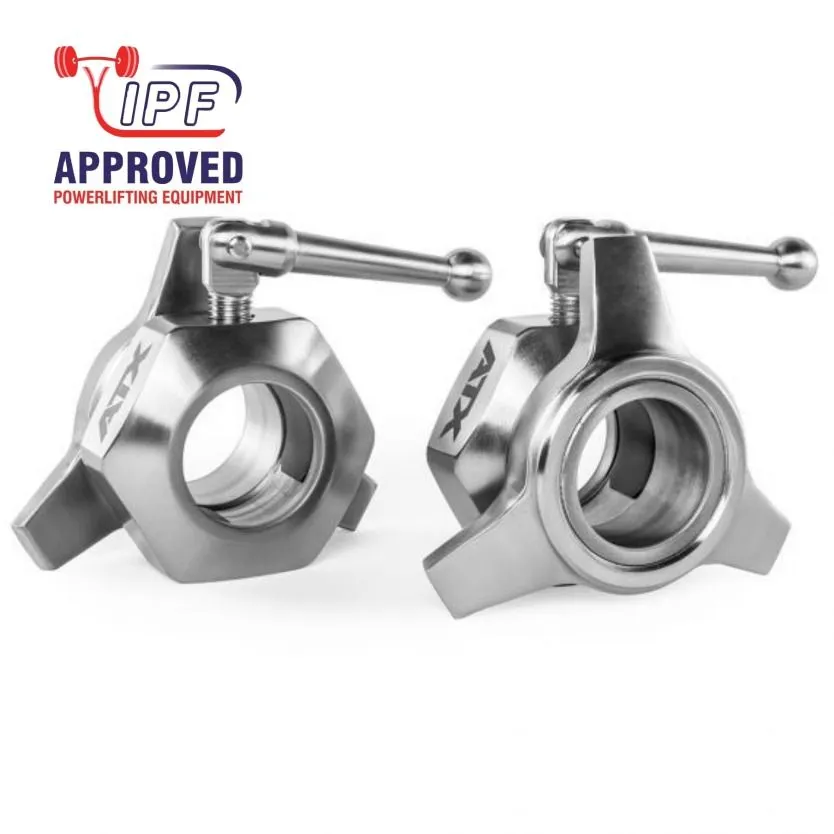 ATX Olympic Competition Collars (Pair) - Star Design 3 ATX Olympic Competition Collars (Pair) - Star Design