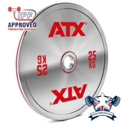 ATX Calibrated Steel Weight Plates - Chrome Finish
