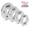 ATX Calibrated Chrome Steel Competition Powerlifting FRACTIONAL Weight Plates 1 ATX Calibrated Chrome Steel Competition Powerlifting FRACTIONAL Weight Plates -Gym Equipme Sales ipf approved 1 5