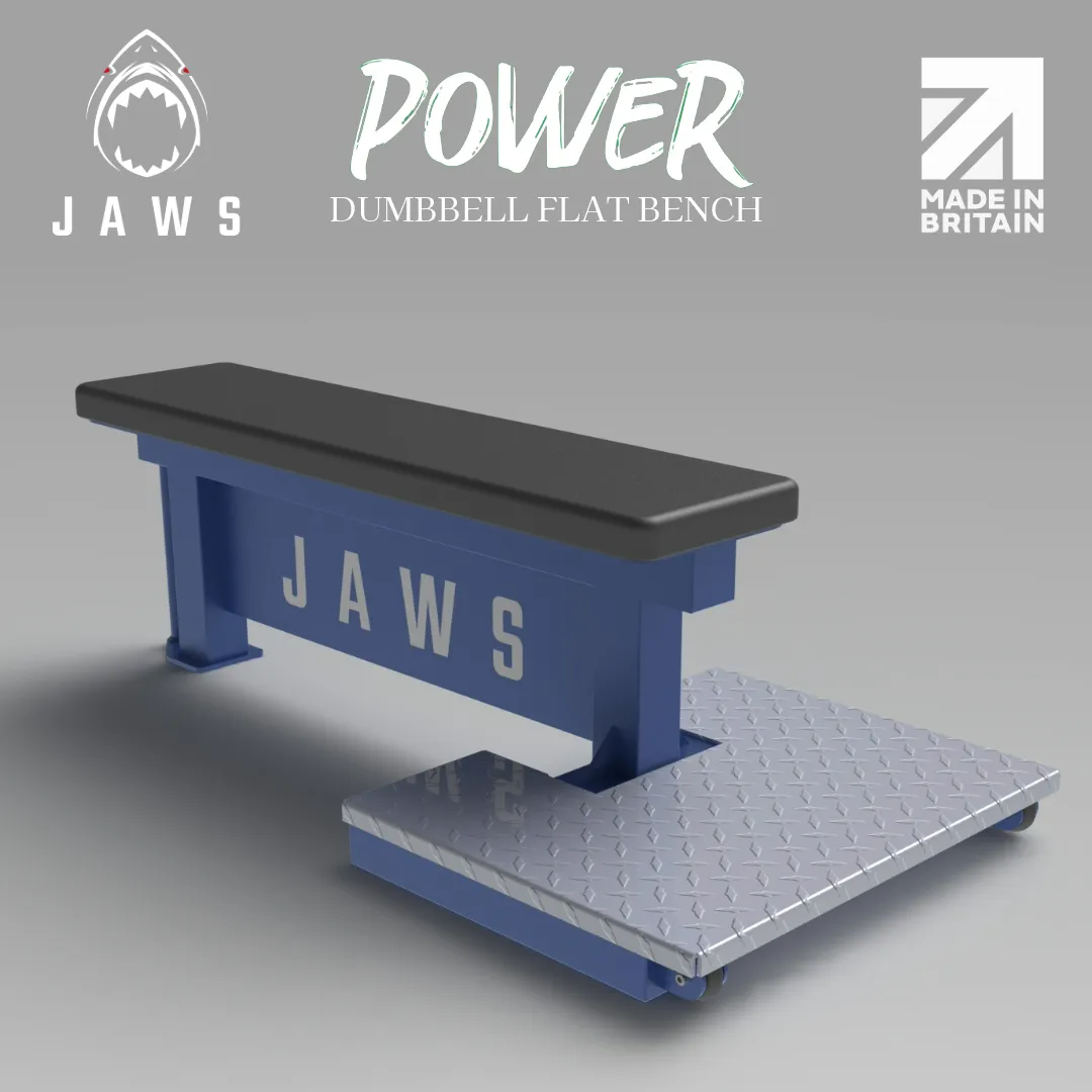 JAWS Power Dumbbell Flat Bench 3 JAWS Power Dumbbell Flat Bench