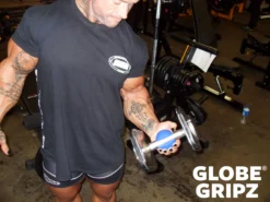Globe Gripz® -Gym Equipme Sales lee priest dumbbell curls1