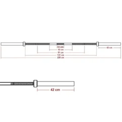 The Original ATX Ram Bar (Powerlifting) -Gym Equipme Sales lh 50 atx pbl 14 detail04