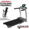 Life Fitness F3 FOLDING TREADMILL 2 Life Fitness F3 FOLDING TREADMILL -Gym Equipme Sales life fitness f3 folding treadmill go console 1