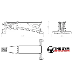 ATX Adjustable Column Bench MBX-650 Mk2 20 ATX Adjustable Column Bench MBX-650 Mk2 -Gym Equipme Sales mbx 650 02 1