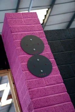 JAWS Bite-Size Wall Ball Target 12 JAWS Bite-Size Wall Ball Target -Gym Equipme Sales pink jaws bta