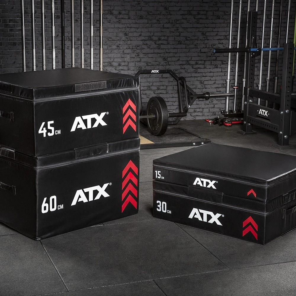 ATX Soft-Land Foam Plyometric Box Set 3 ATX Soft-Land Foam Plyometric Box Set