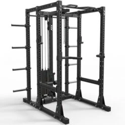 ATX Power Cage PCX-755 + Stack Weight Lat Pulldown + Dip Bars