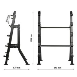 Freestanding 5 Bar Rack 11 Freestanding 5 Bar Rack -Gym Equipme Sales r 3670 ma skizze