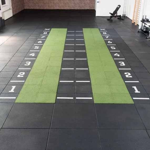 Grass Top TGR Functional Gym Flooring Tiles System (1of) 4 Grass Top TGR Functional Gym Flooring Tiles System (1of) - Image 3