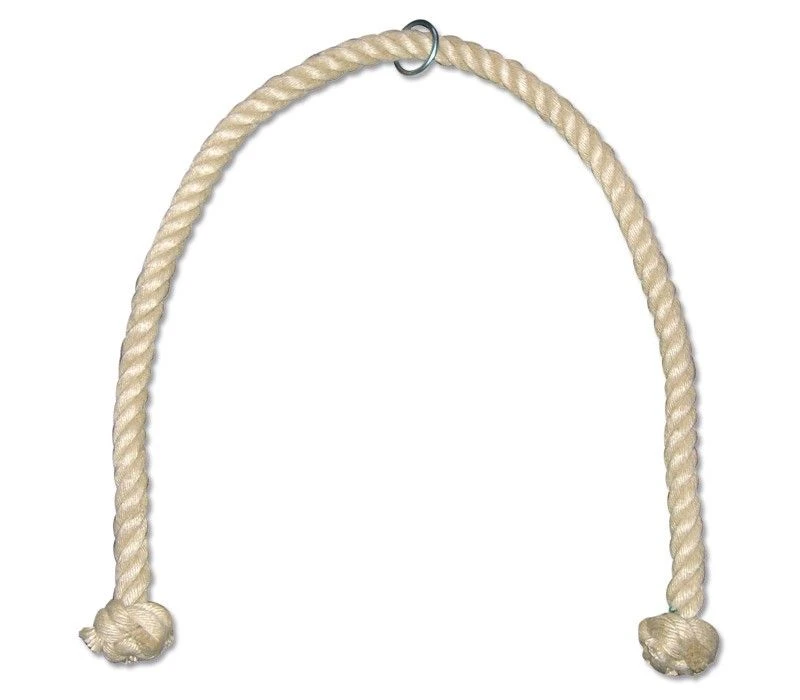 Extra Long Natural Triceps Rope - 150cm 3 Extra Long Natural Triceps Rope - 150cm