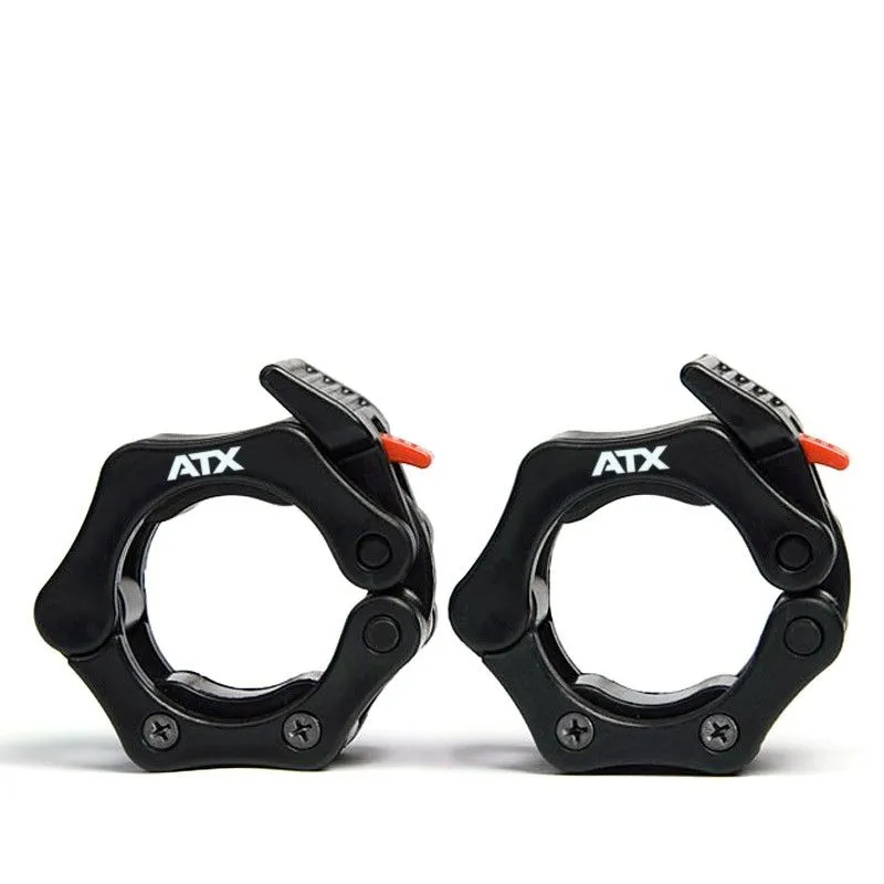ATX Olympic Flip-Lock Collars (Pair) 3 ATX Olympic Flip-Lock Collars (Pair)